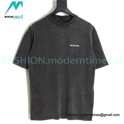 Balenciaga - Monogram Print Short-sleeved T-shirt